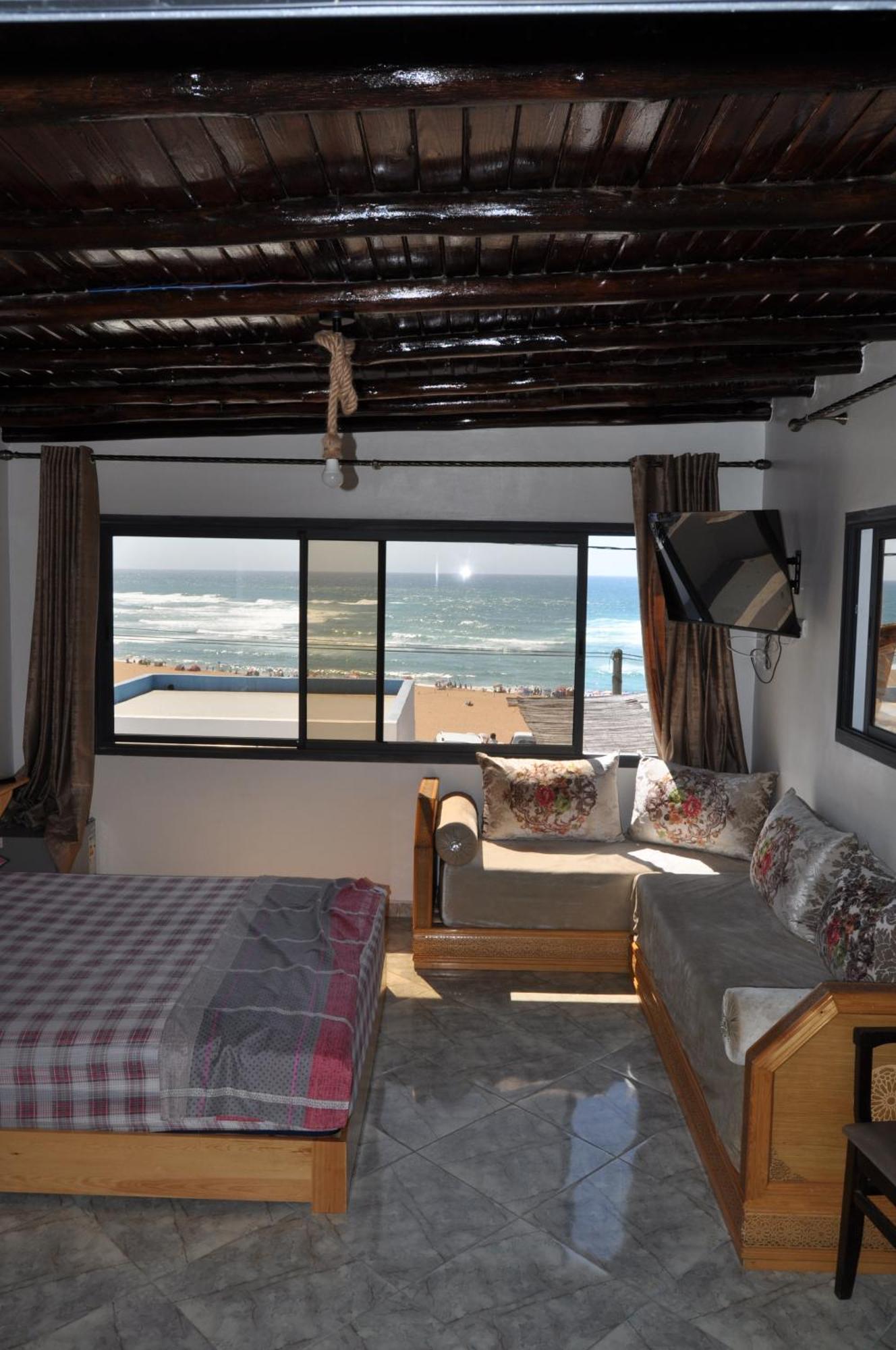 Kabano Beach Auberge Cafe Restaurant Moulay Bousselham Exterior photo